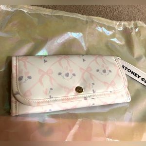 Stoney Clover Lane limited edition High Tea Wallet NWT